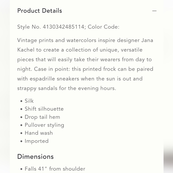 Amina Silk dress - Picture 3 of 4